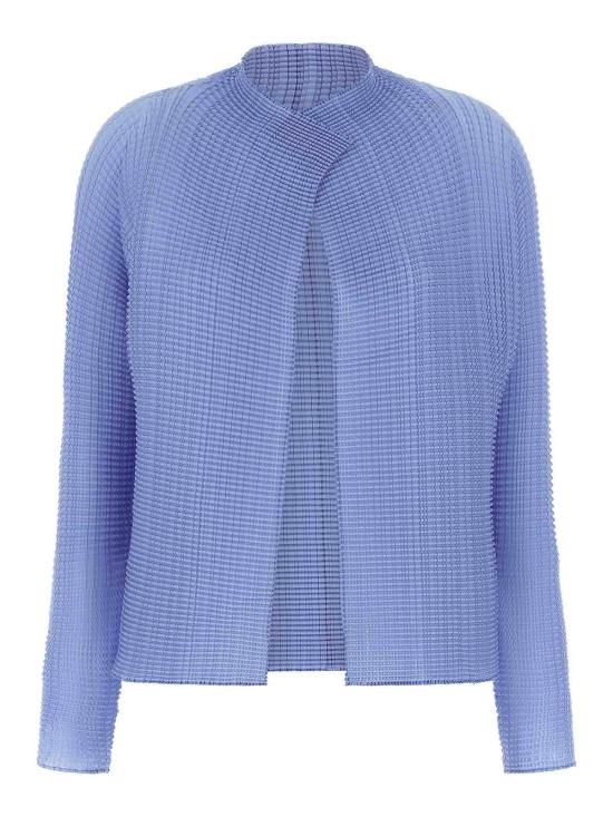 26SS 이세이 미야케 가디건 IM66FJ67771 Light Blue