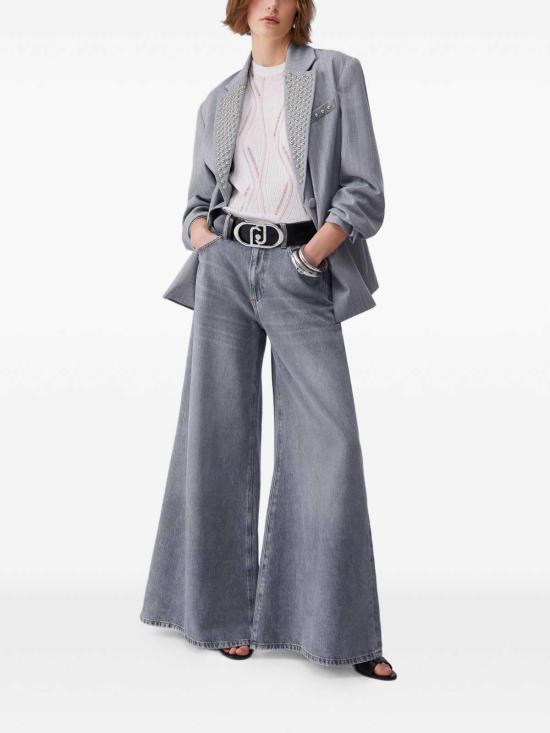 26SS 리우조 스트레이트 팬츠 UA6217D031987491 Grey - LIU JO