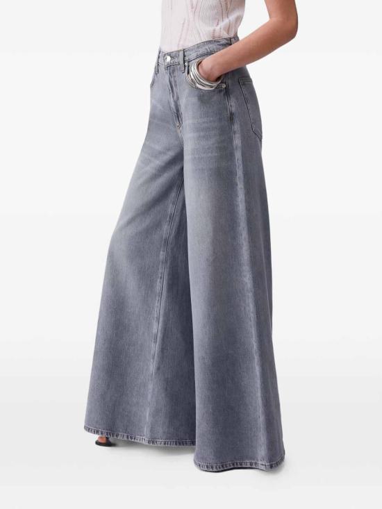 26SS 리우조 스트레이트 팬츠 UA6217D031987491 Grey - LIU JO