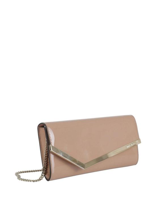 26SS 지미추 토트백 EMMIEPATBALLETPINKLIGHTGOLD Nude Neutrals - JIMMY CHOO