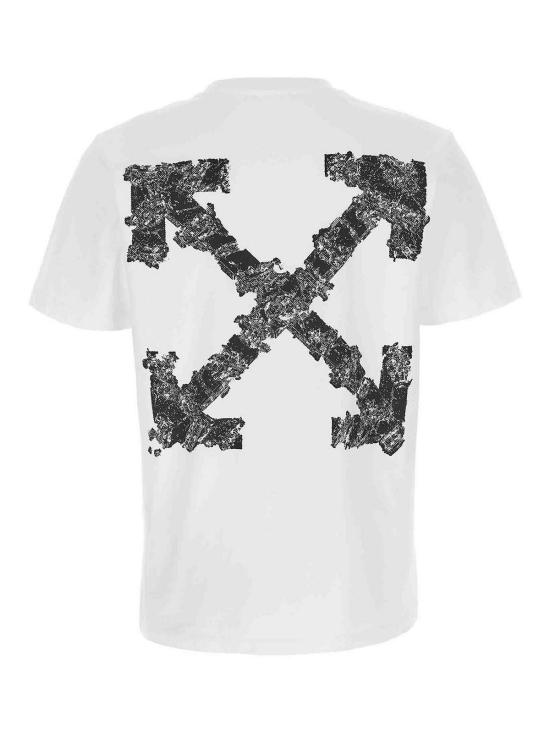 26SS 오프화이트 헤럴딕 에로우 슬림 티셔츠 OMAA027S26JER0071000 White - OFF WHITE