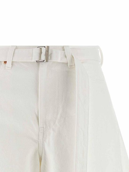 26SS 사카이 숏팬츠 2608317151 White - SACAI