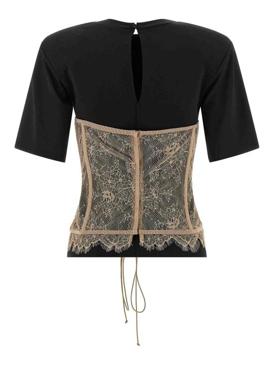 26SS 쥬세페 디 모라비토 반팔 티셔츠 06PSTO3951630999 Black - GIUSEPPE DI MORABITO