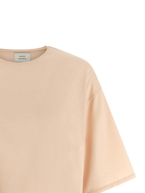 26SS 루루 스튜디오 반팔 티셔츠 OSISCREAMROSE Nude Neutrals - LOULOU STUDIO