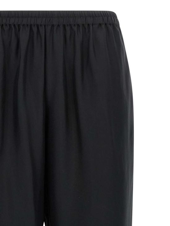 26SS 루루 스튜디오 스트레이트 팬츠 ALERALDSPANTSBLACK Black - LOULOU STUDIO