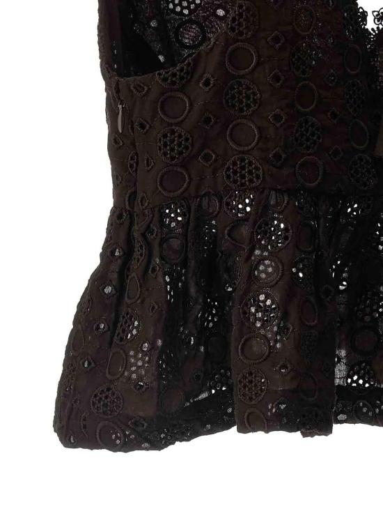 26SS 핑코 민소매 티셔츠 106451A35PM28 Brown - PINKO