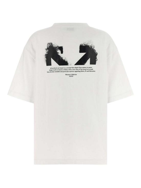 26SS 오프화이트 반팔 티셔츠 OWAA13FS26JER0010110 White - OFF WHITE