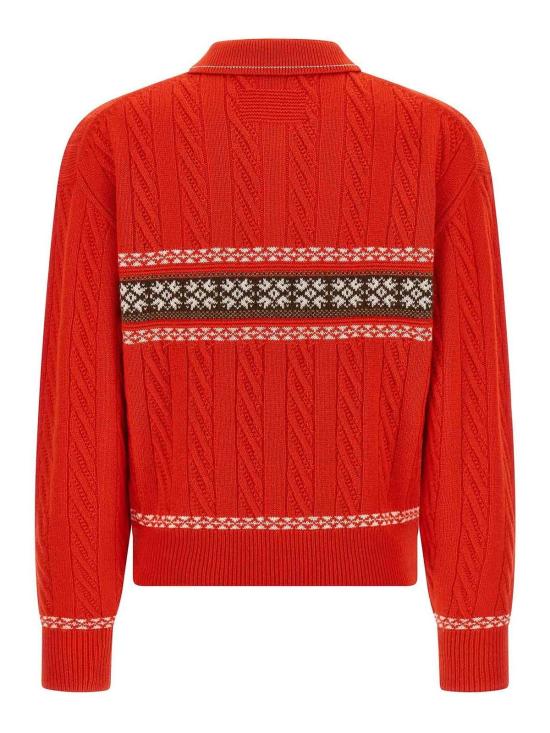 26SS 게스트 인 레지던스 폴로 티셔츠 W38719CMCHILICOMBO Red - GUEST IN RESIDENCE