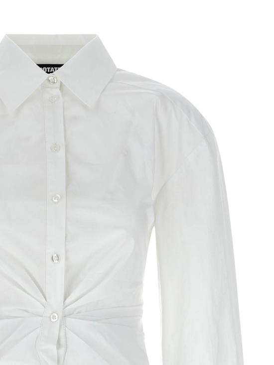 26SS 로테이트 바이 크리스텐슨 셔츠 115162400400 White - ROTATE BY BIRGERCHRISTENSEN