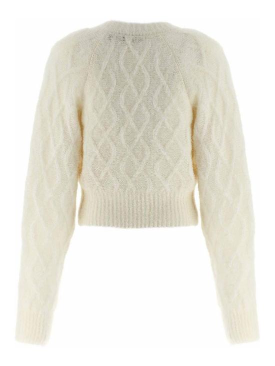 26SS 로테이트 바이 크리스텐슨 가디건 11545923442344 White - ROTATE BY BIRGERCHRISTENSEN