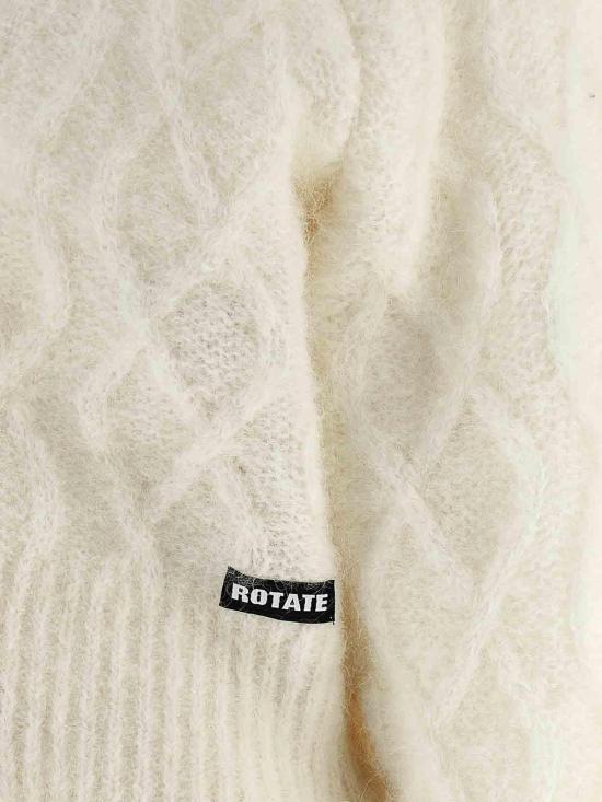 26SS 로테이트 바이 크리스텐슨 가디건 11545923442344 White - ROTATE BY BIRGERCHRISTENSEN