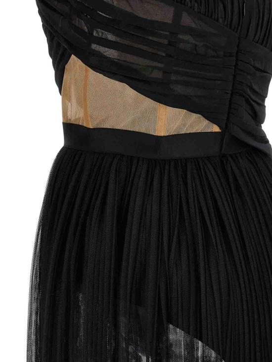 26SS 넨시 도자카 미디 스커트 NDDR2883000100BLACK Black - NENSI DOJAKA