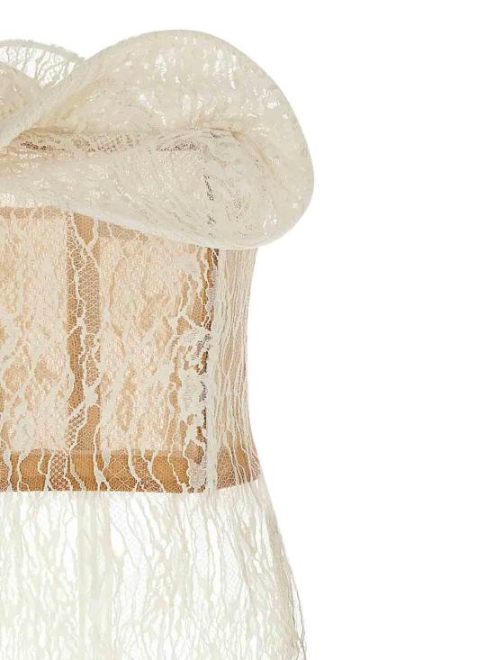 26SS 마그다뷰트림 미디 스커트 208426CREAM White - MAGDA BUTRYM