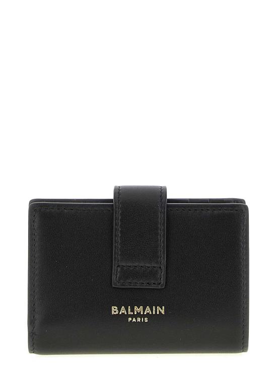 26SS 발망 지갑 GN1ML271LNAH0PA Black - BALMAIN