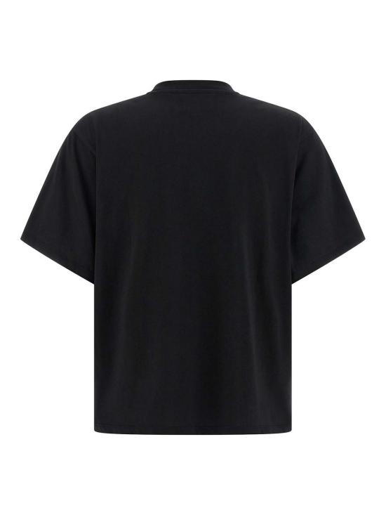 26SS 루루 스튜디오 반팔 티셔츠 TELANTOLDSBLACK Black - LOULOU STUDIO