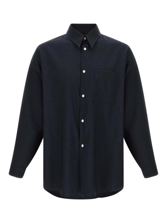 26SS 마르니 긴팔 셔츠 CUMU0061A3UTW83900B99 Blue