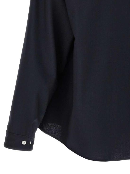 26SS 마르니 긴팔 셔츠 CUMU0061A3UTW83900B99 Blue - MARNI