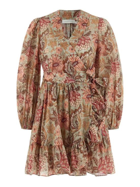 26SS 짐머만 미디 스커트 2449DRS263STFS Green