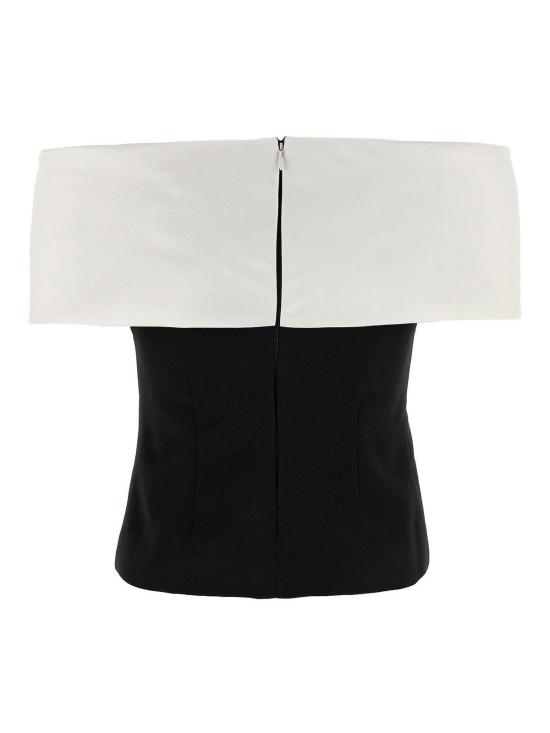 26SS 셀프 포트레이트 민소매 티셔츠 RS26180TBLACK White - SELF PORTRAIT