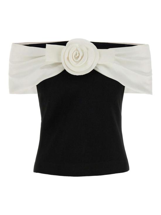 26SS 셀프 포트레이트 민소매 티셔츠 RS26180TBLACK White