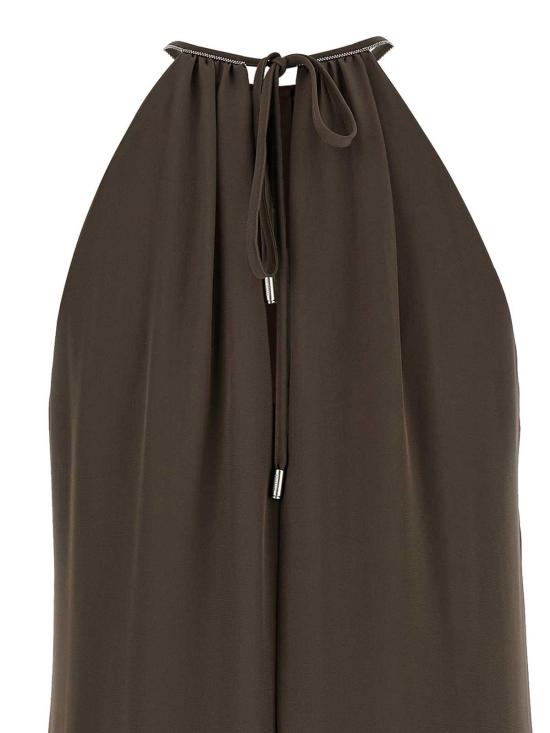 26SS 페세리코 미디 스커트 A0205807309151 Brown - PESERICO