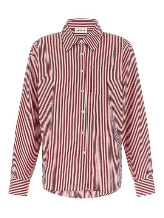 26SS 파로쉬 셔츠 D380646CASHINE809 Red