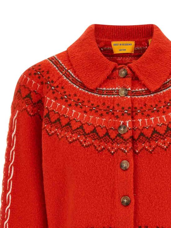 26SS 게스트 인 레지던스 가디건 W38927AMCHILICOMBO Multicolour - GUEST IN RESIDENCE