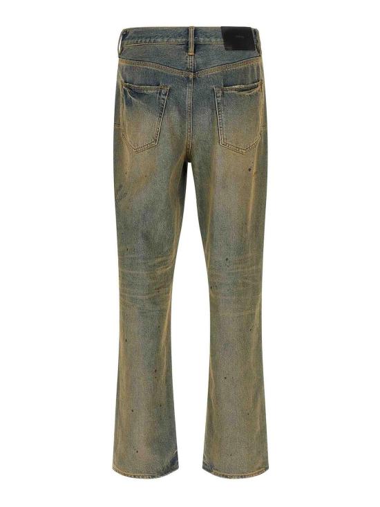  퍼플 브랜드 스트레이트 팬츠 P011IORC526LTINDIGO Yellow - PURPLE BRAND