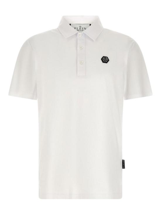 26SS 필립 플레인 폴로 티셔츠 AAECMTK8744PJY002N01 White