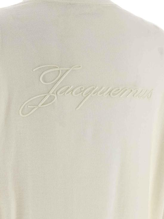25FW 자크뮈스 가디건 25HCDW00816AK00299110 White - JACQUEMUS