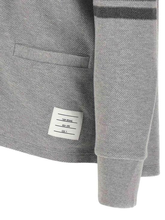  톰브라운 가디건 MJT554AJ0248050 Grey - THOM BROWNE