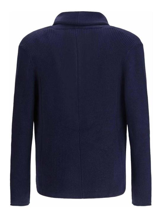 26SS 브루넬로 쿠치넬리 메탈 버튼 가디건 M2873346C2425 Blue - BRUNELLO CUCINELLI