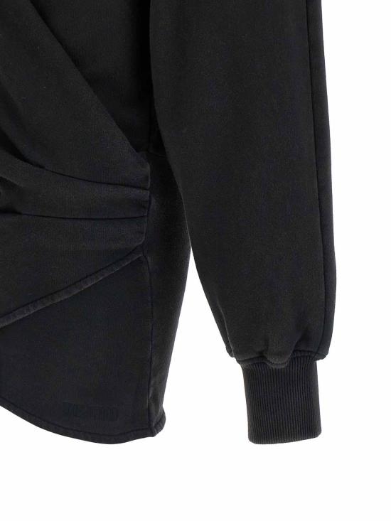 26SS 디 아티코 미디 스커트 260WCA00473615 Black - THE ATTICO