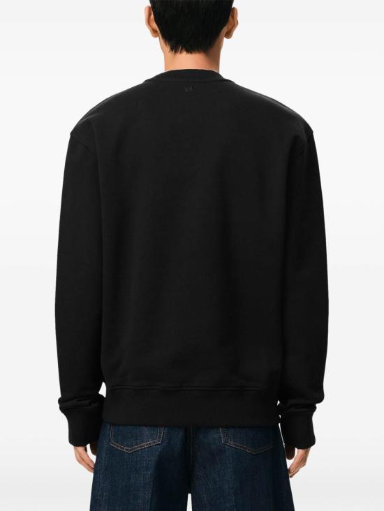 26SS 아미 ADC 크루넥 스웨트 셔츠 HSW763730045 Black - AMI