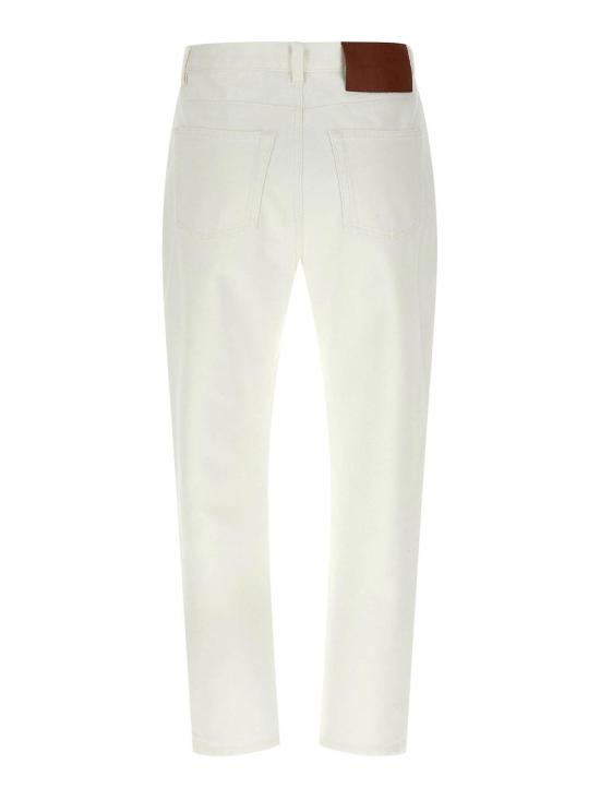 26SS 빅토리아 베컴 스트레이트 팬츠 1126DJE007018B White - VICTORIA BECKHAM