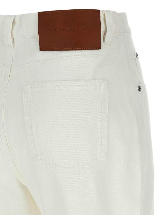 26SS 빅토리아 베컴 스트레이트 팬츠 1126DJE007018B White - VICTORIA BECKHAM