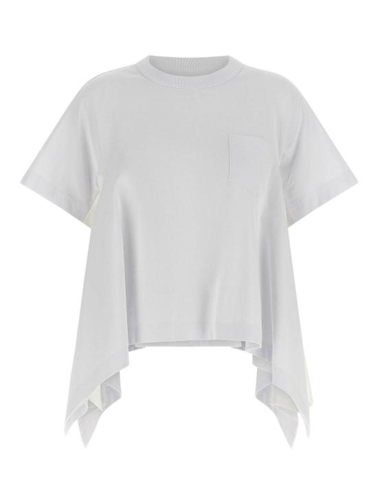 26SS 사카이 반팔 티셔츠 2608349101 White