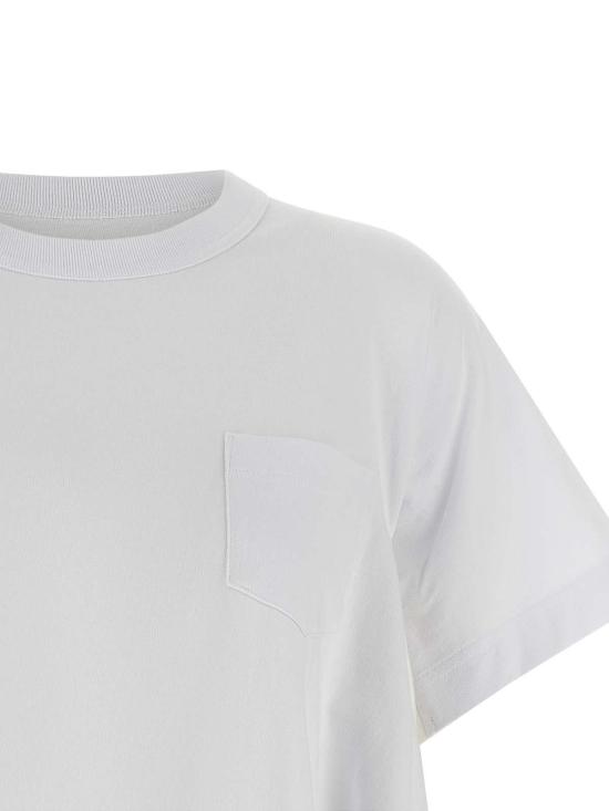 26SS 사카이 반팔 티셔츠 2608349101 White - SACAI