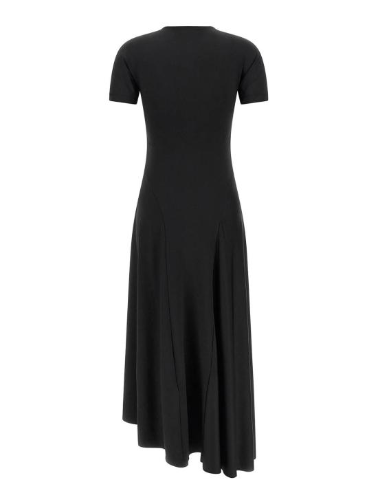 26SS 빅토리아 베컴 미디 스커트 1126JDR006982A Black - VICTORIA BECKHAM