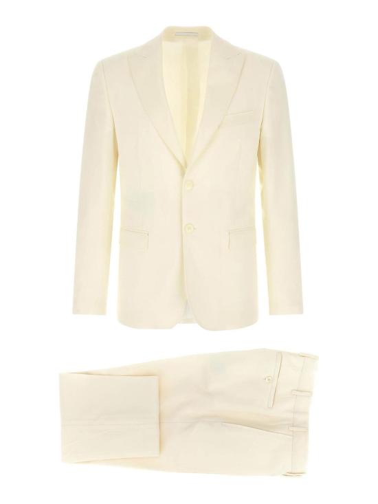 26SS 팔질레리 수트 세트 9CJ37026E2SA00281 White