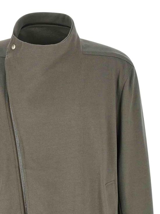 26SS 릭 오웬스 템플 할리우드 플라이트 자켓 RU01F2280BA35 Grey - RICK OWENS