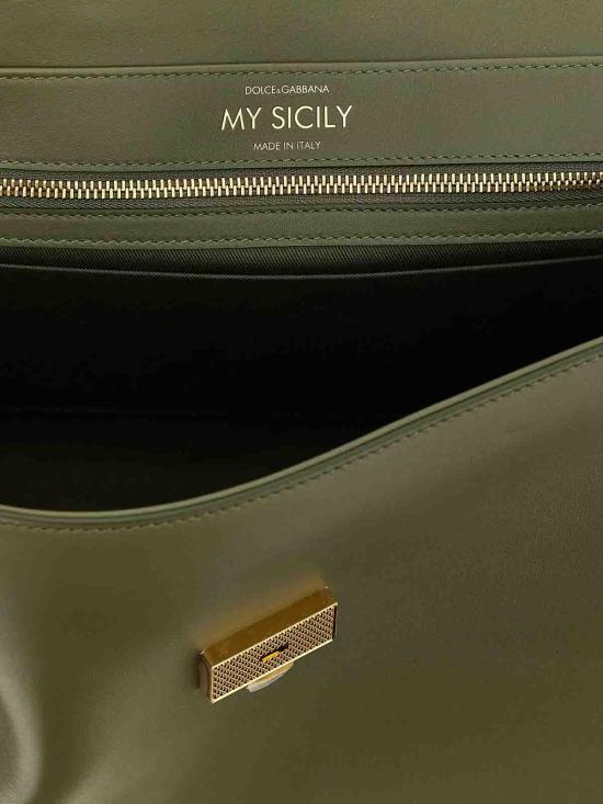 26SS 돌체앤가바나 토트백 BB7814B732180560 Green - DOLCE & GABBANA