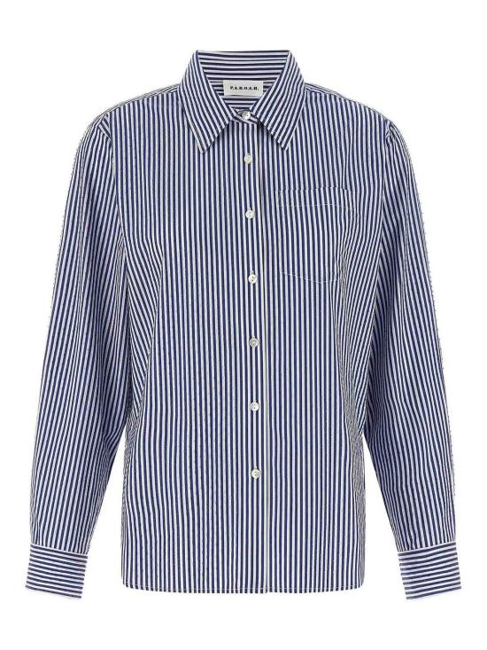 26SS 파로쉬 셔츠 D380646CASHINE883 Blue