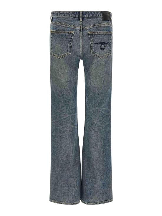 26SS 알13 플레어 팬츠 R13WD090D378A Blue - R13