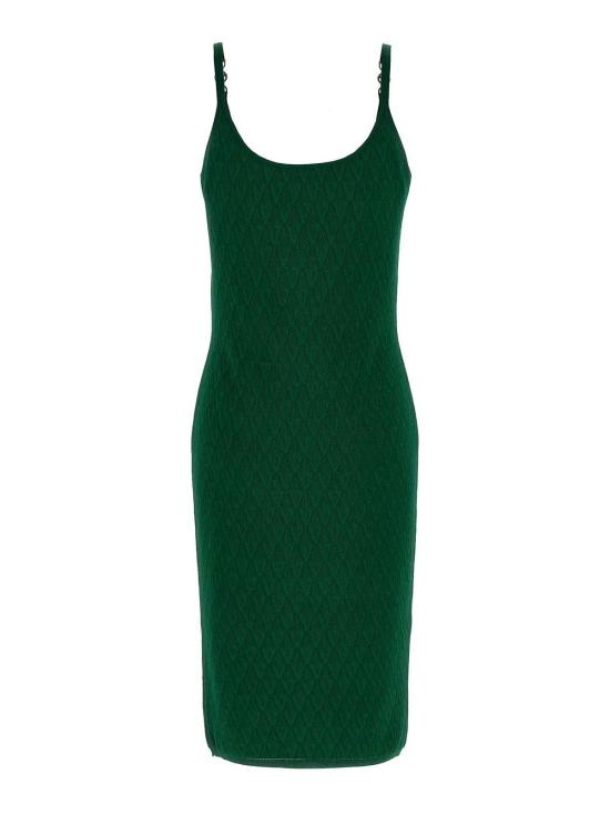 26SS 베르사체 미디 스커트 10113961A159781GQ50 Green - VERSACE