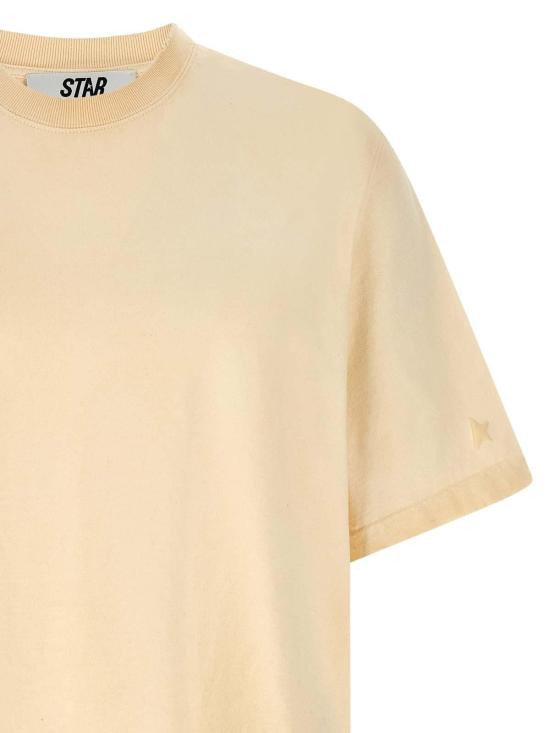 26SS 골든구스 반팔 티셔츠 GUP01873P00241811616 Beige - GOLDEN GOOSE