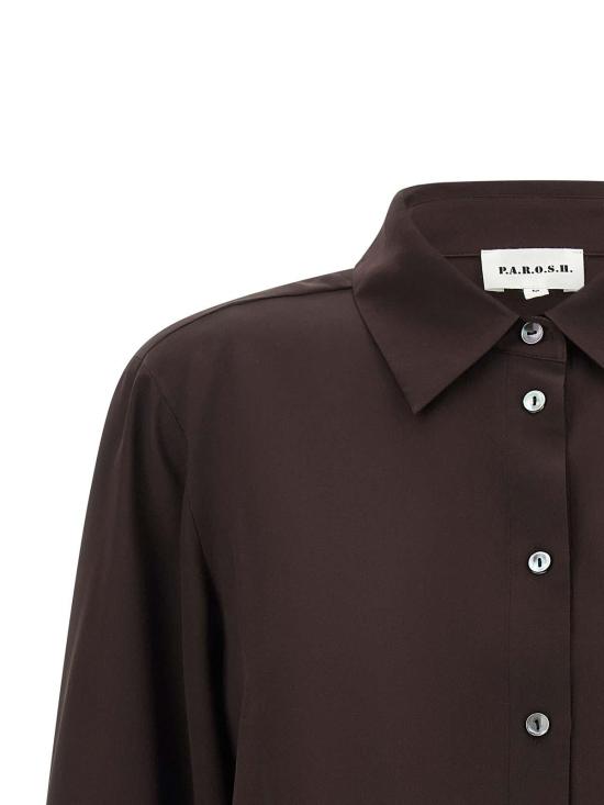 26SS 파로쉬 셔츠 D380644SWEET26086 Brown - PAROSH