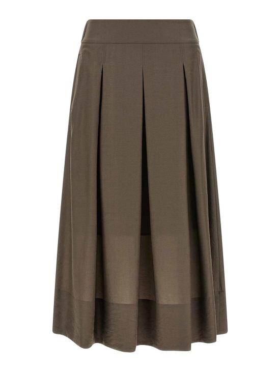 26SS 페세리코 미디 스커트 A0503701939151 Brown