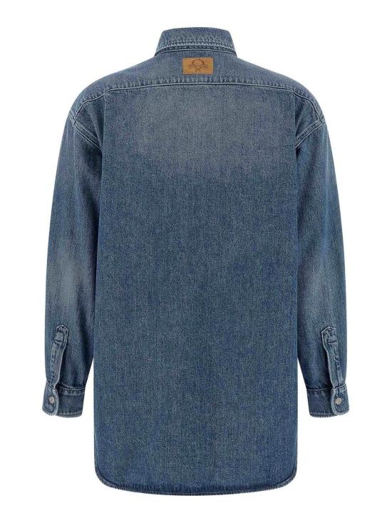 26SS 모스키노 셔츠 020405390285 Blue - MOSCHINO