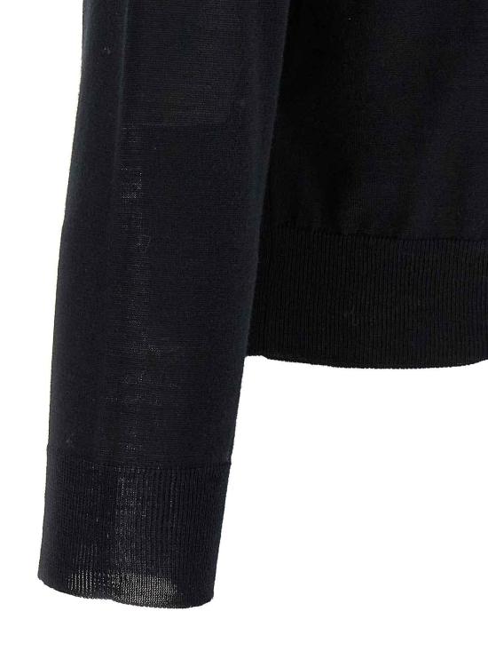 25FW 발렌티노 가라바니 스웨터 V3KC35GB0U0NO Black - VALENTINO GARAVANI